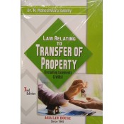 Asia Law House's Law Relating to Transfer of Property Including Easements & Wills [TP HB] by Dr. N. Maheshwara Swamy